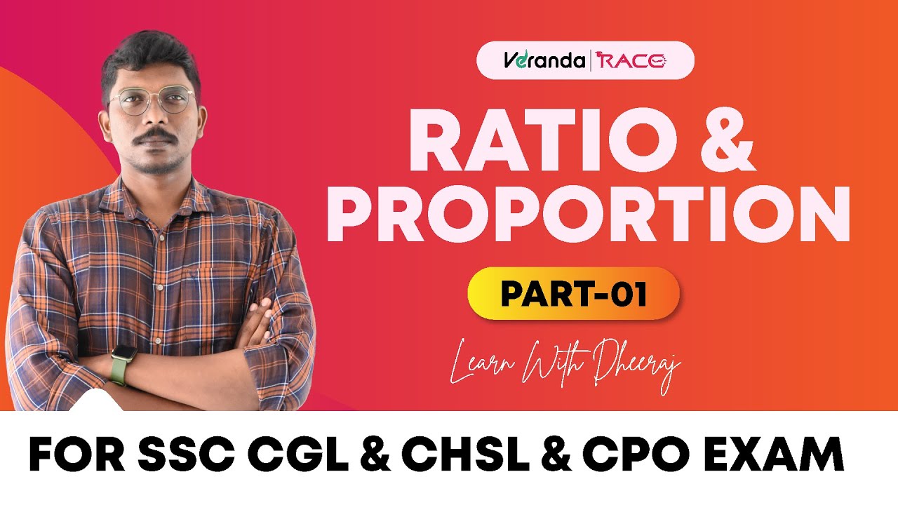 RATIO & PROPORTION - Previous Year Questions by Dheeraj in Malayalam | SSC CGL, CHSL ,CPO | Part  1