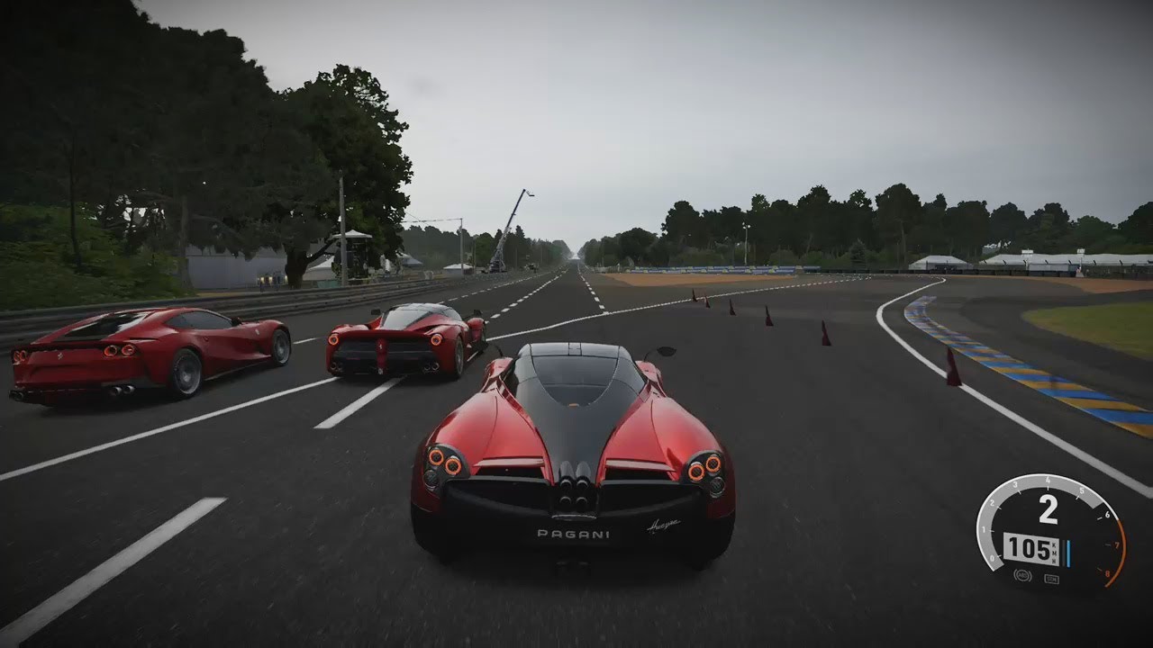 Forza 7 - Ferrari Laferrari VS Ferrari 812 Superfast VS Pagani Huayra! - Rollings/standing races!