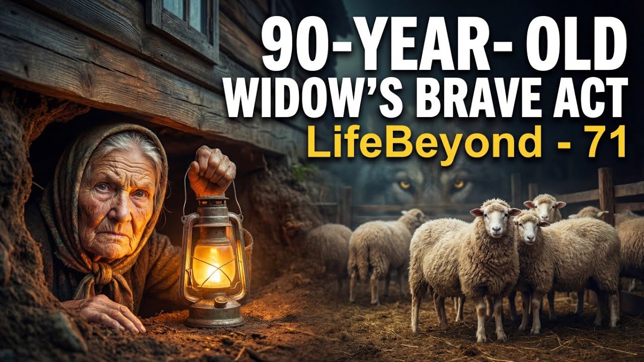 90-Year-Old Widow Lives Under a House and Saves Sheep from a Pack of Dangerous Wolves|LifeBeyond -71
