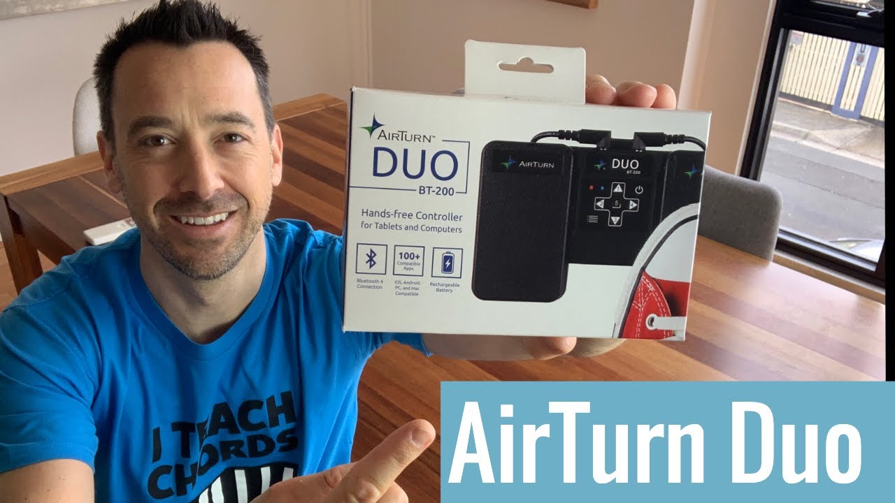 Распаковка и обзор перелистывателя страниц AirTurn Duo Bluetooth