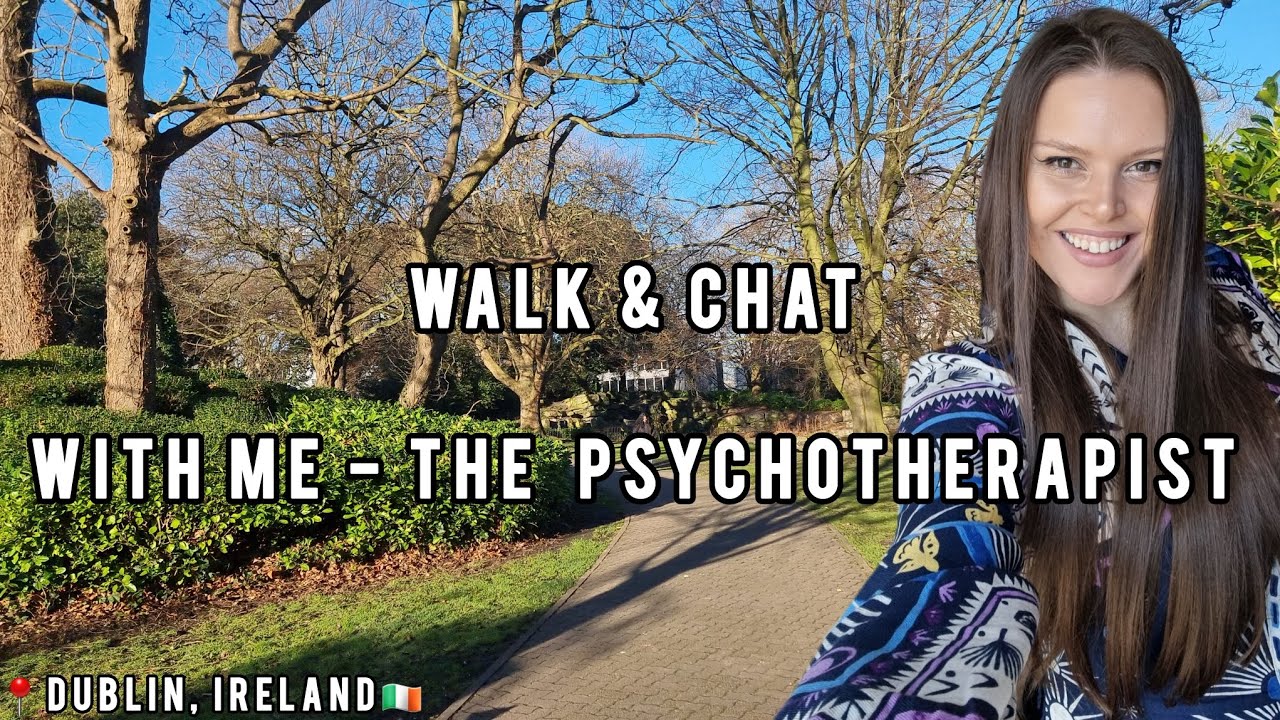Psychotherapist's morning walk and chat vlog. Negative thoughts, stress, overthinking. #vlog #dublin