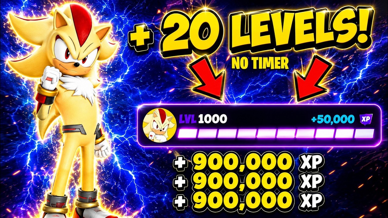 *CRAZZY* NO TIMER Fortnite XP Map To LEVEL UP FAST in Fortnite CHAPTER 7 SEASON 4!