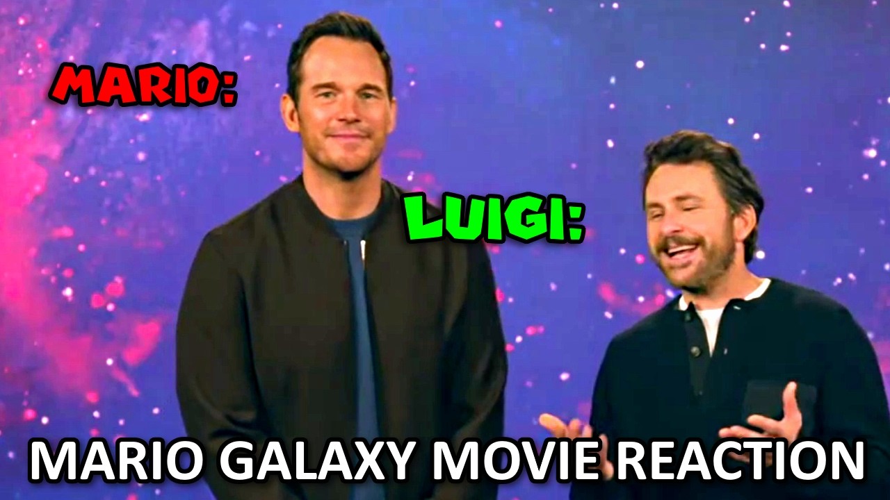 Reacting to the MAR10 Mario Galaxy Movie Direct (Yoshi is played by WHO?)