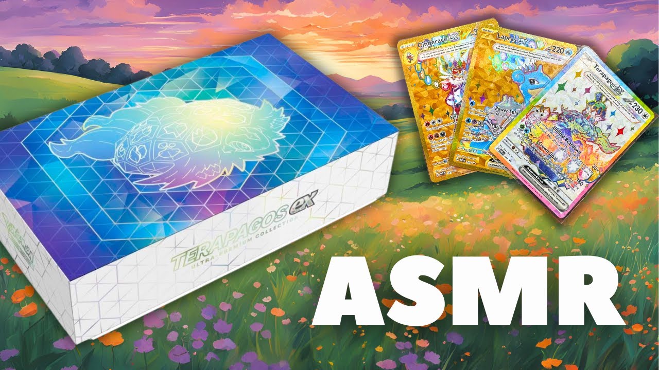 *АСМР* 🔥 Новая коллекция Terapagos EX Ultra Premium только что вышла 🤯