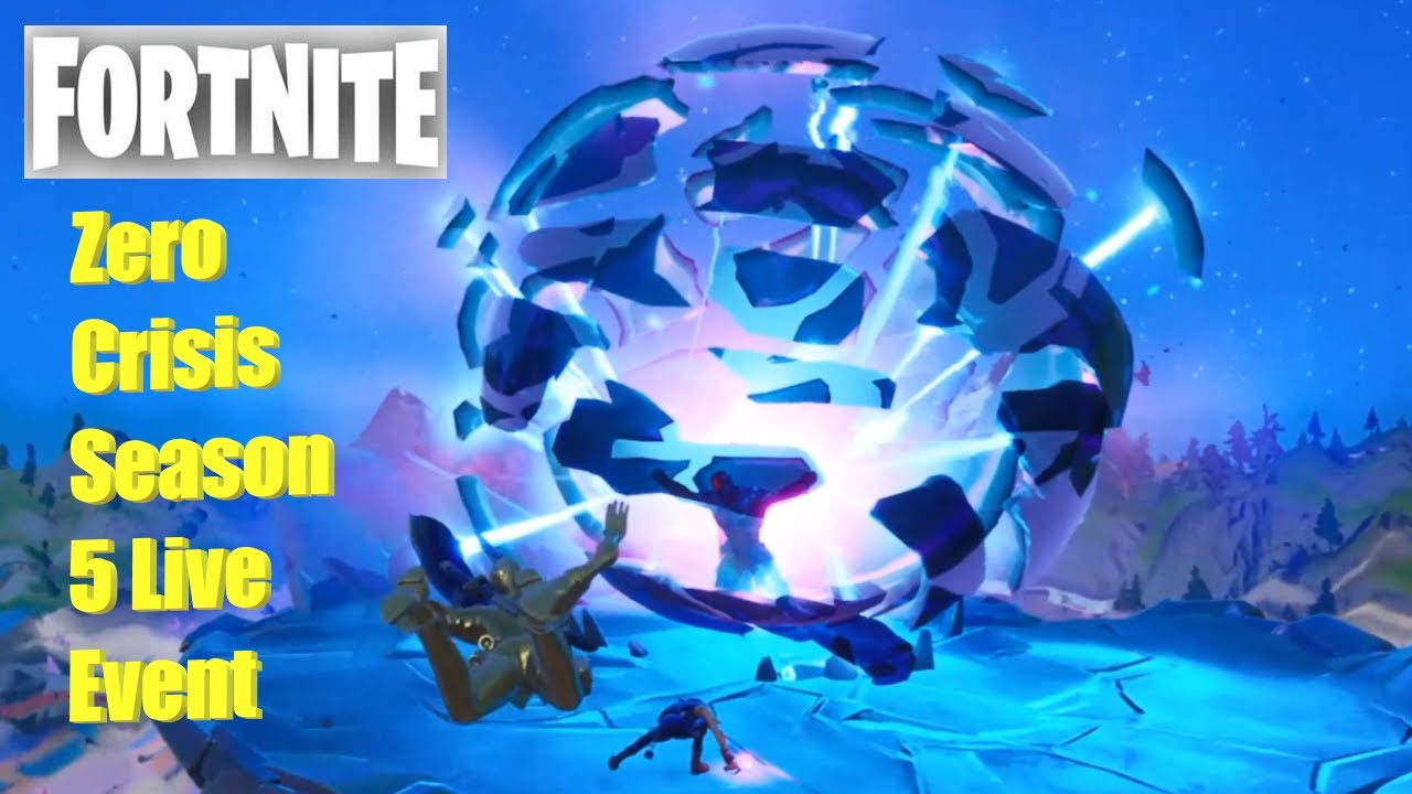 Fortnite Chapter 2 Season 5 6 Zero Crisis Live EVENT Primal Zero Point No Commentary Just Enjoy.