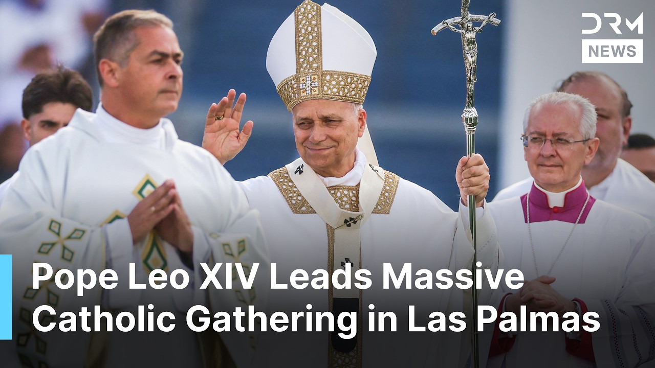 FULL MASS: Pope Leo Presides Over Holy Mass in Gran Canaria, Spain During Apostolic Journey | AK1N