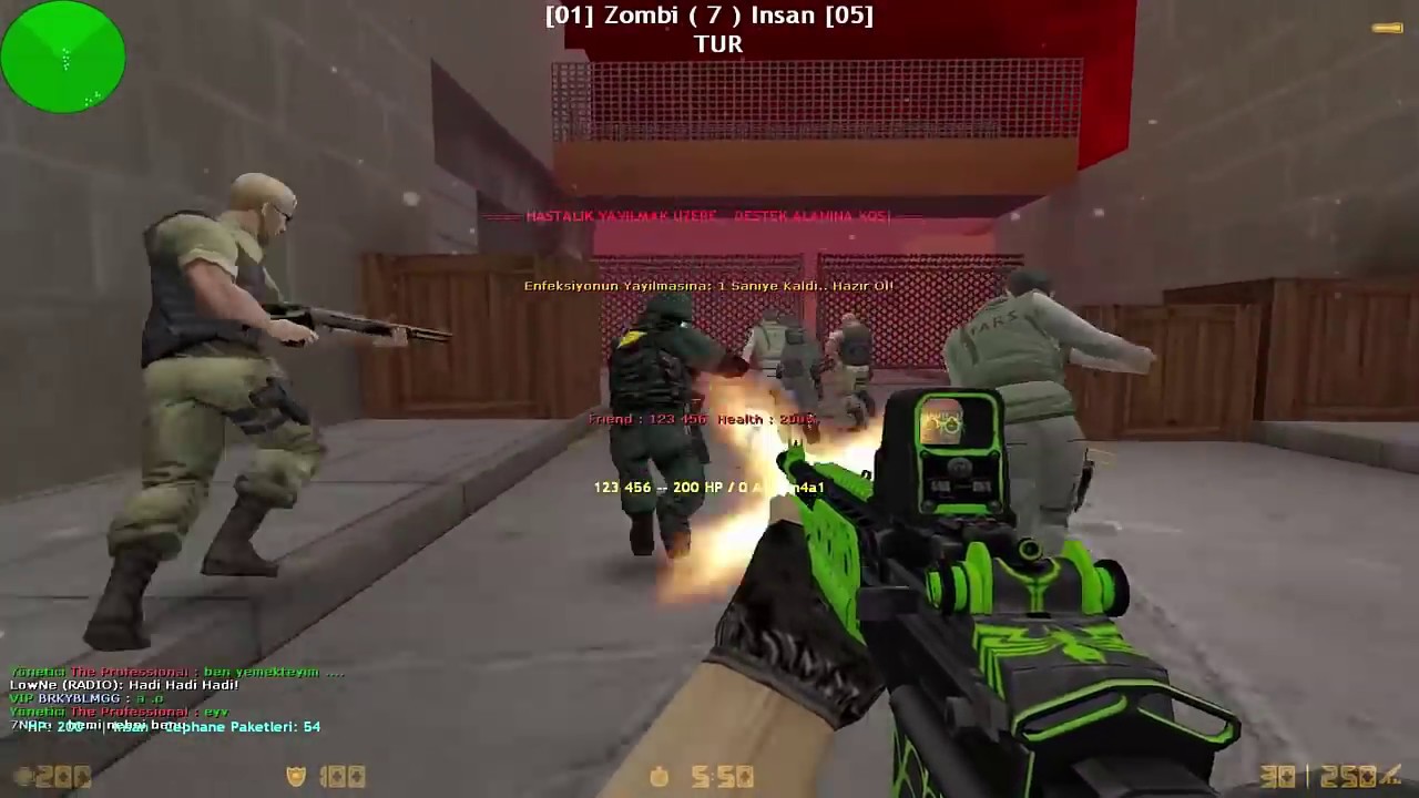 Counter Strike 1.6: Zombie Escape - Fusion | Dark Professional