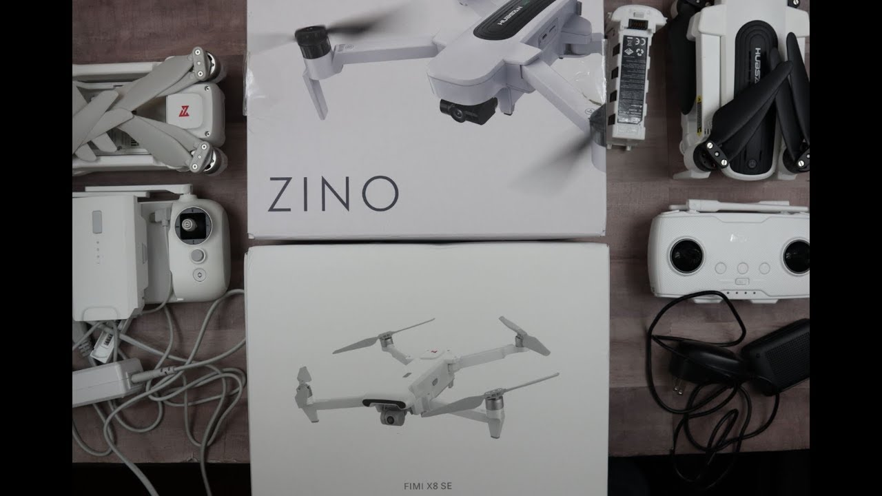Fimi X8 vs Zino   Parte 01   Sem voo!!!!