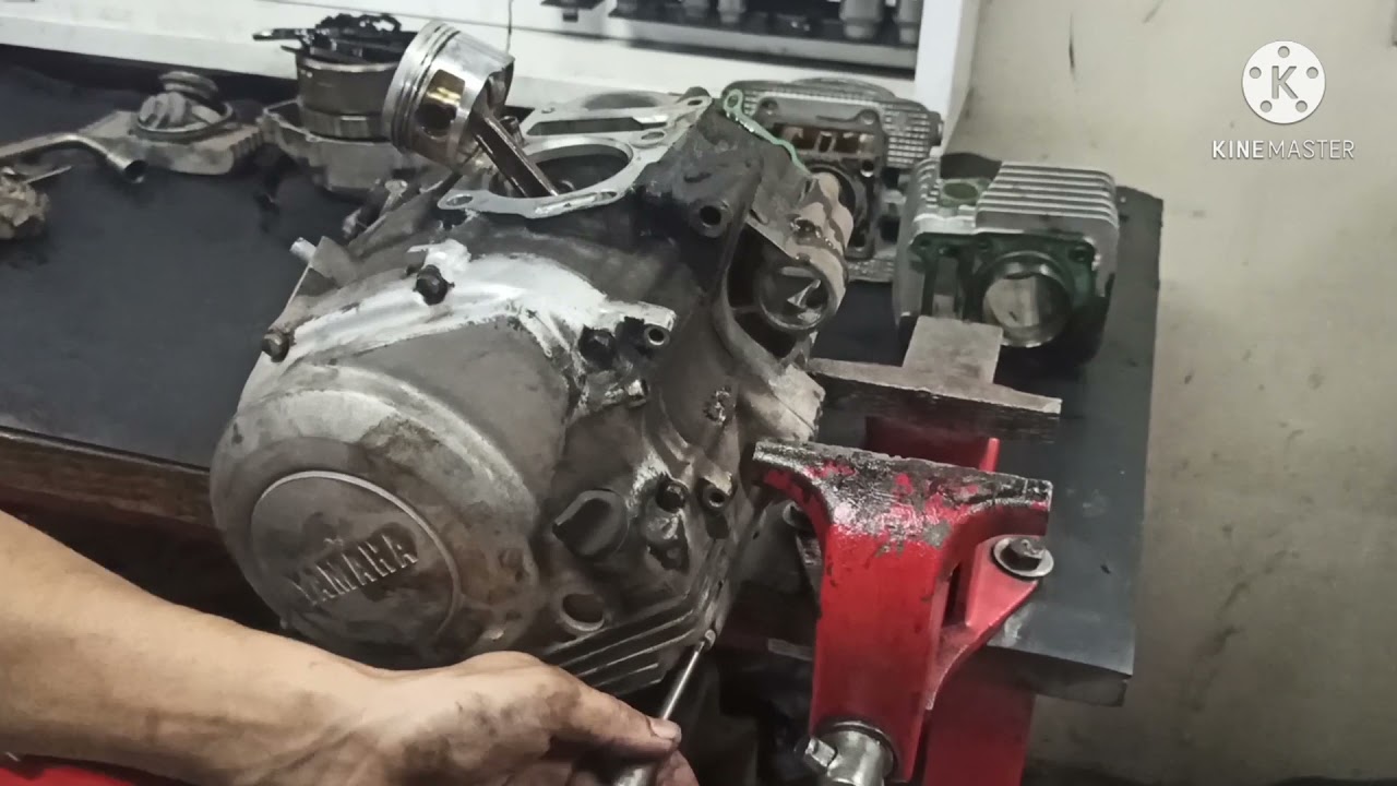 BARULHO MOTOR, FACTOR 125 , TROCA DOS ROLAMENTOS...