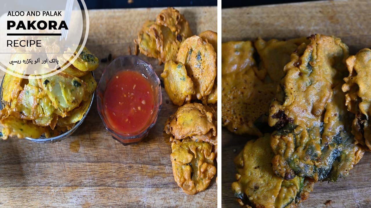 Ramzan Special Crispy Potato Pakora & Stuffed Palak Pakora | Easy Iftar Snacks | Two Pakora Recipes
