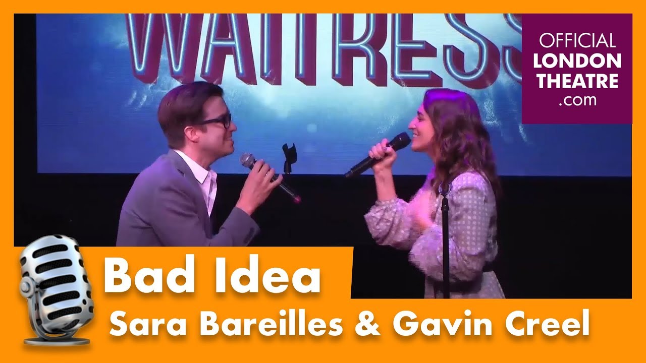 Bad Idea performed by Sara Bareilles & Gavin Creel - Waitress