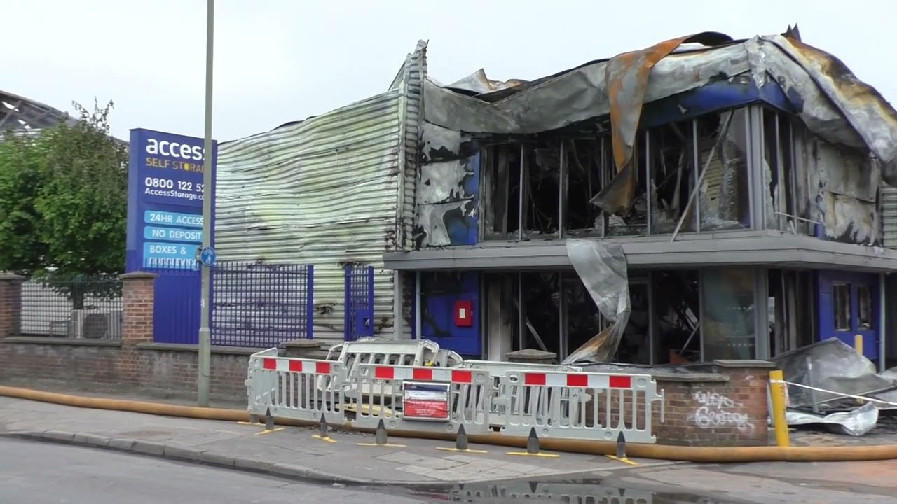 Fire Aftermath,  Byfleet May 2023......