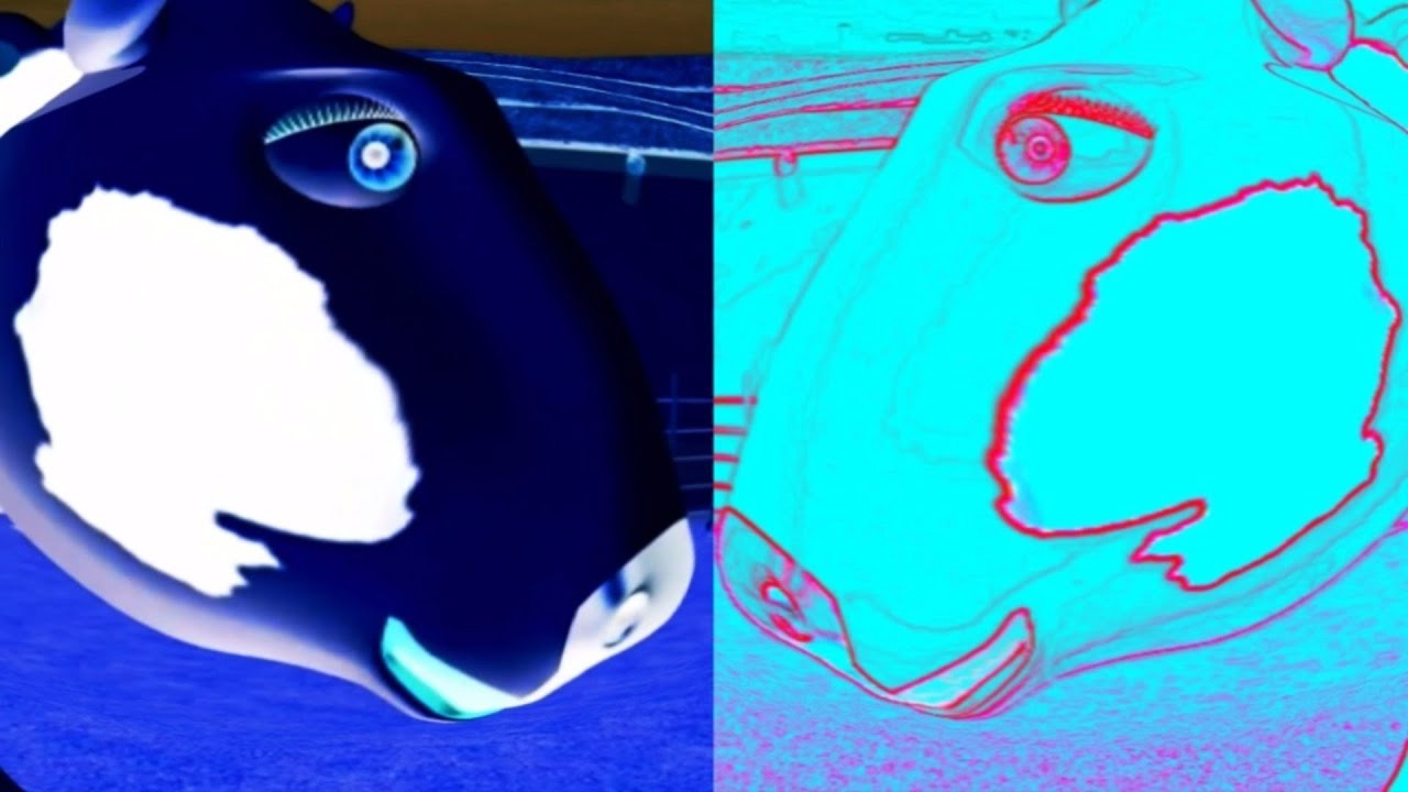 La vaca en la granja con diferente versión part 54