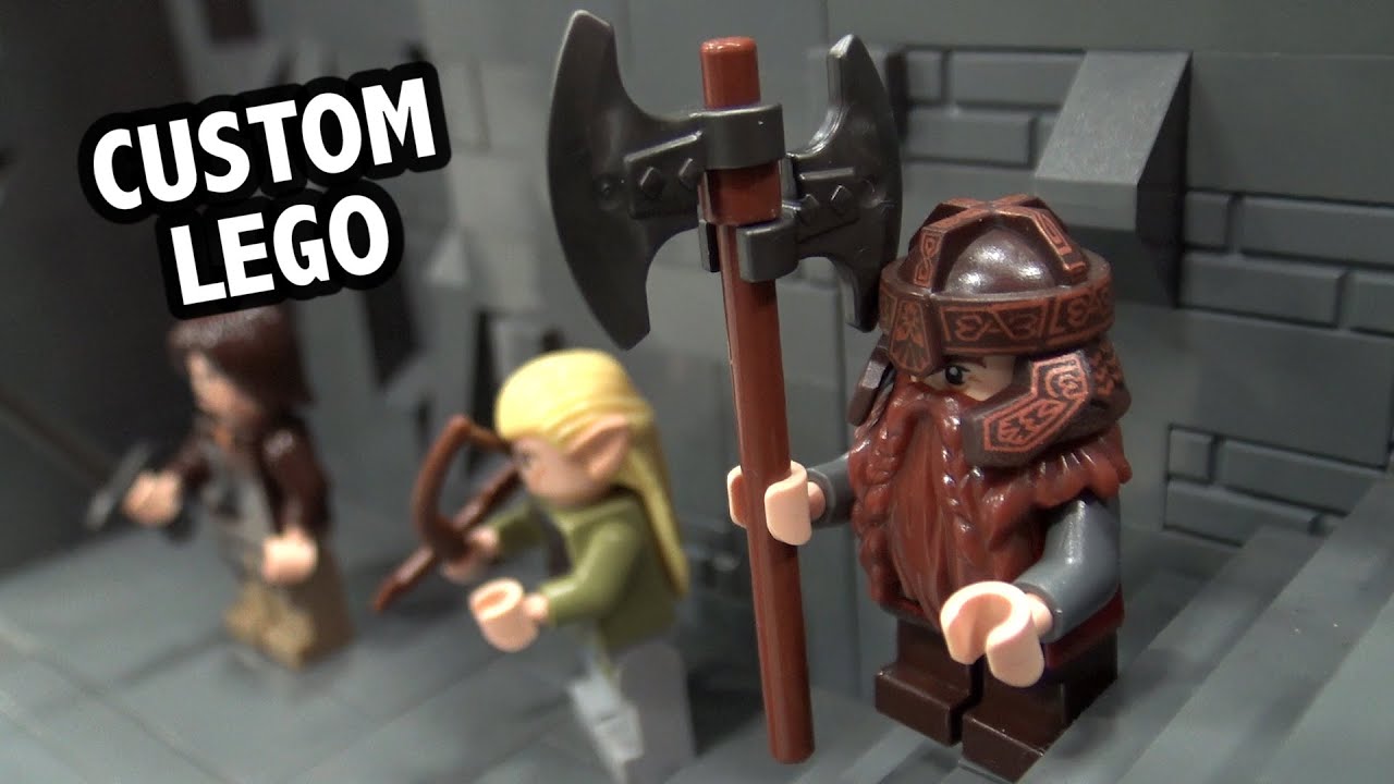 LEGO Bridge of Khazad-dum with Balrog | Custom Lord of the Rings