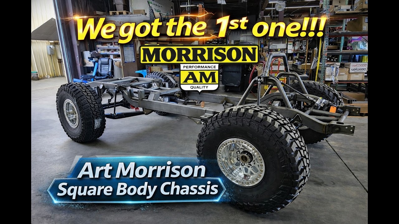 We got the first one!!! Serial #1 Square Body 4x4 truck chassis by Art Morrison. Time to build!!