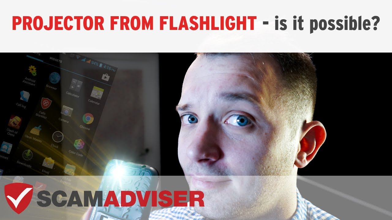 Реально ли приложение Projector With Flashlight? Может ли HoloFlash превратить iPhone или Android...