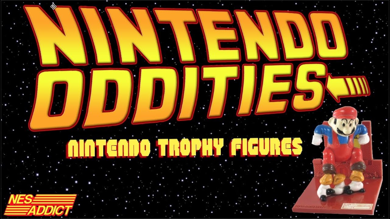 Nintendo Oddities Episode 1 - Nintendo Trophy Figures | NES ADDICT