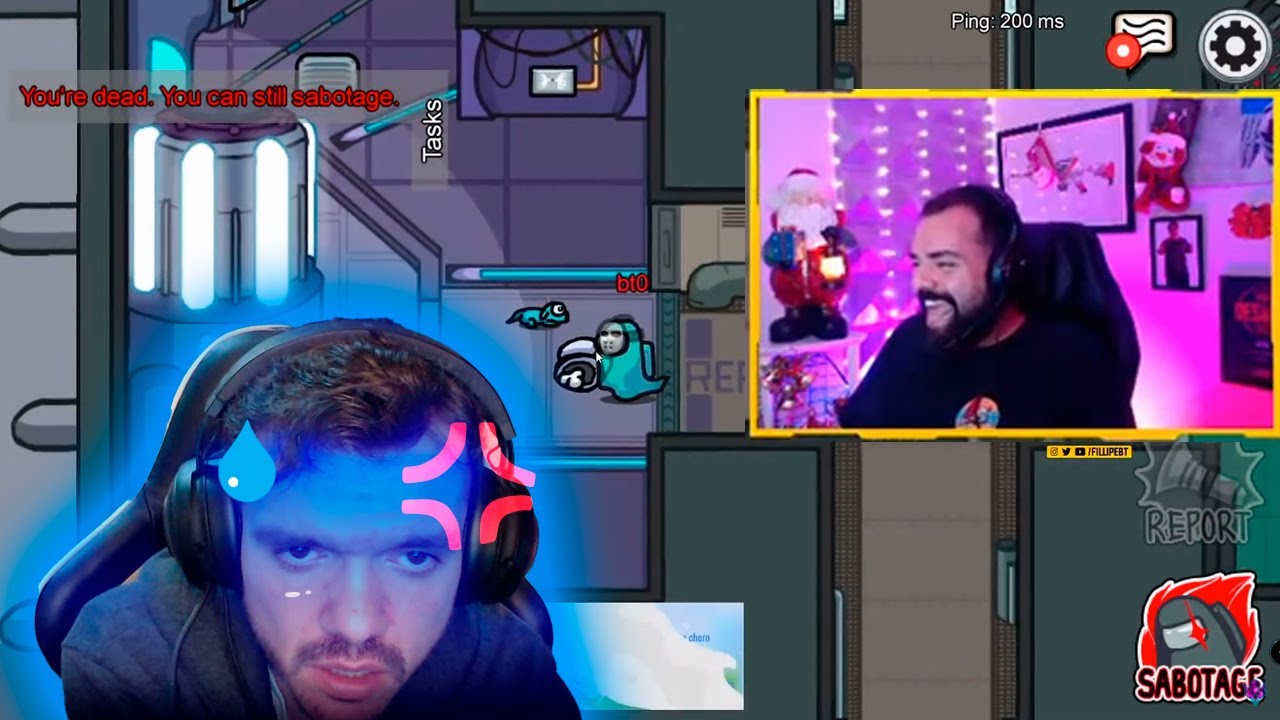 BT ZOANDO MORTE DO GAULES NO AMONG US! MIAO TV DESABAFANDO NA LIVE (EMOCIONANTE)