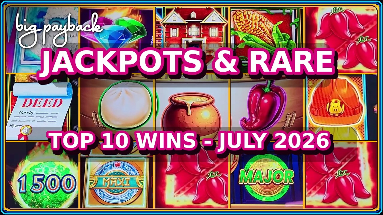 🏆 2 JACKPOTS! TOP 10 SLOT WINS &ndash; July 2026!