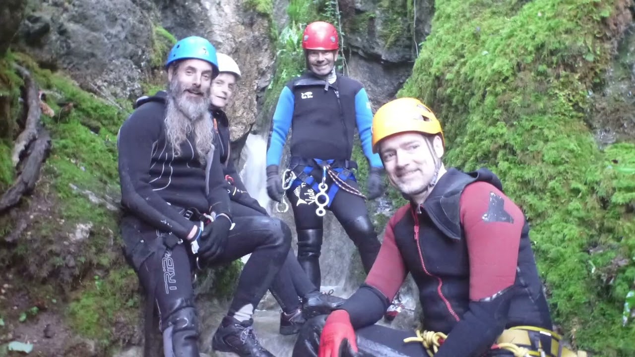 Sortie canyon USSA escalade Jura Juin 2025