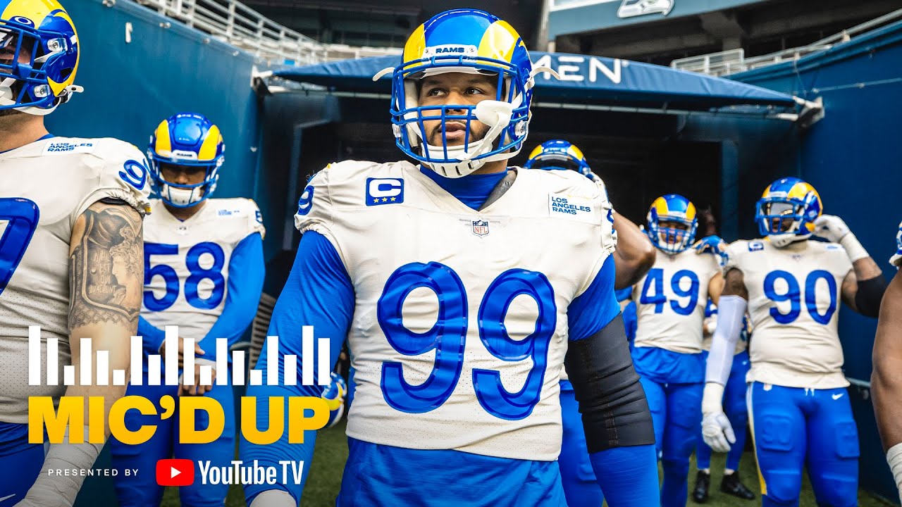 'I Just Wanna Talk, 3!&rdquo; Aaron Donald Mic&rsquo;d Up vs Seahawks (Wild Card Round) | Los Angeles Rams