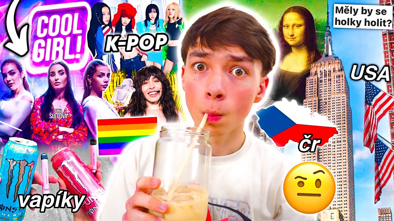 MOJE UNPOPULAR OPINIONS: Školní Systém, K-Pop, Cool Girl, Holení, Vapíky, USA, Alkohol, Víra, Ariel
