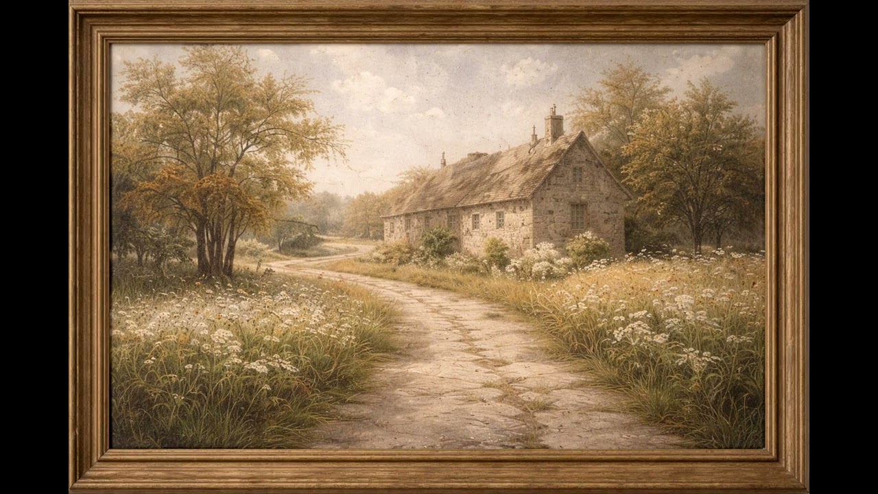 Cozy Cottage Frame TV Art | Neutral Wall Art | (4k 2 hours) 