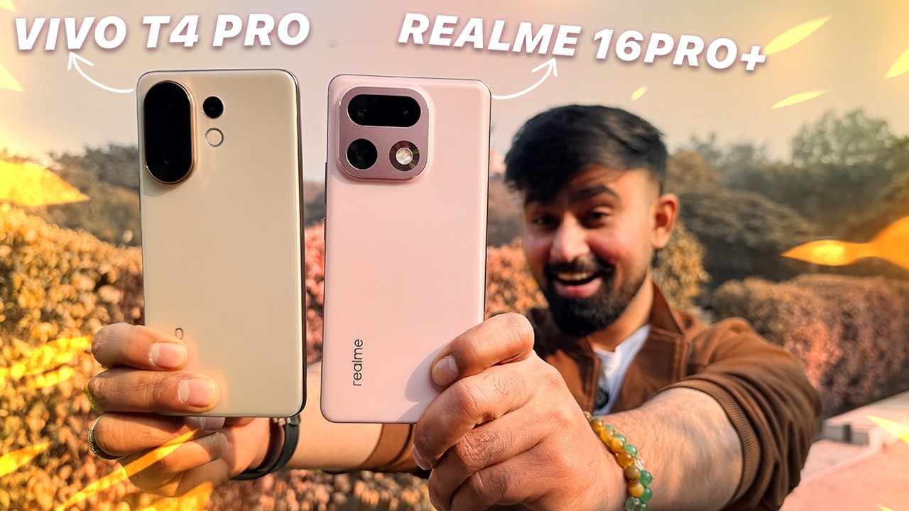 Realme 16 Pro + vs Vivo T4 Pro | Camera Battle