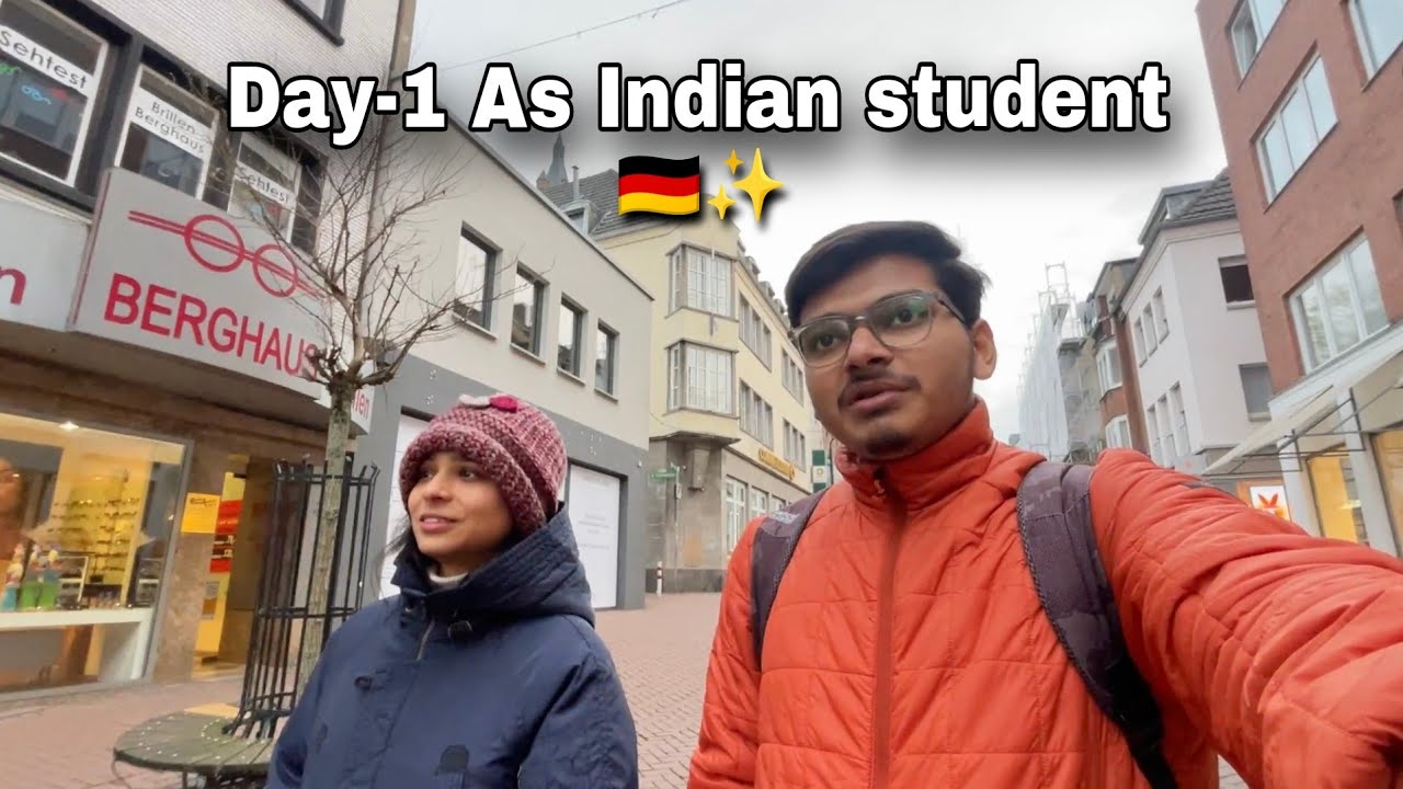 Germany Day 1 | Masters in Deutschland | HS Rhine-Waal, Kleve | India to Germany