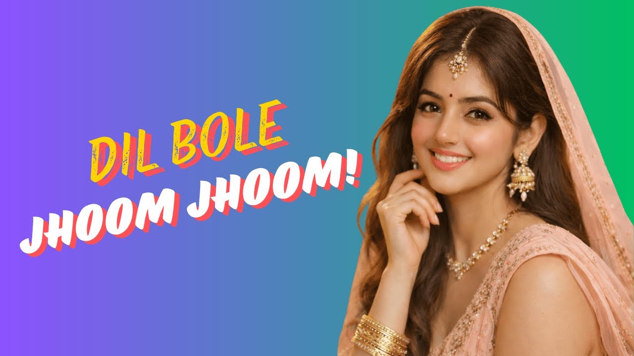 Dil Bole Jhoom Jhoom | Romantic Hindi Song | Beautiful Love Music Video