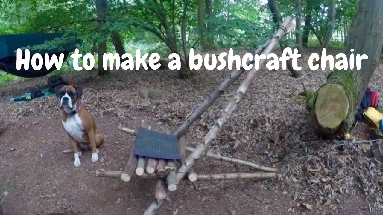 Bushcraft skills | How to make a simple bushcraft chair