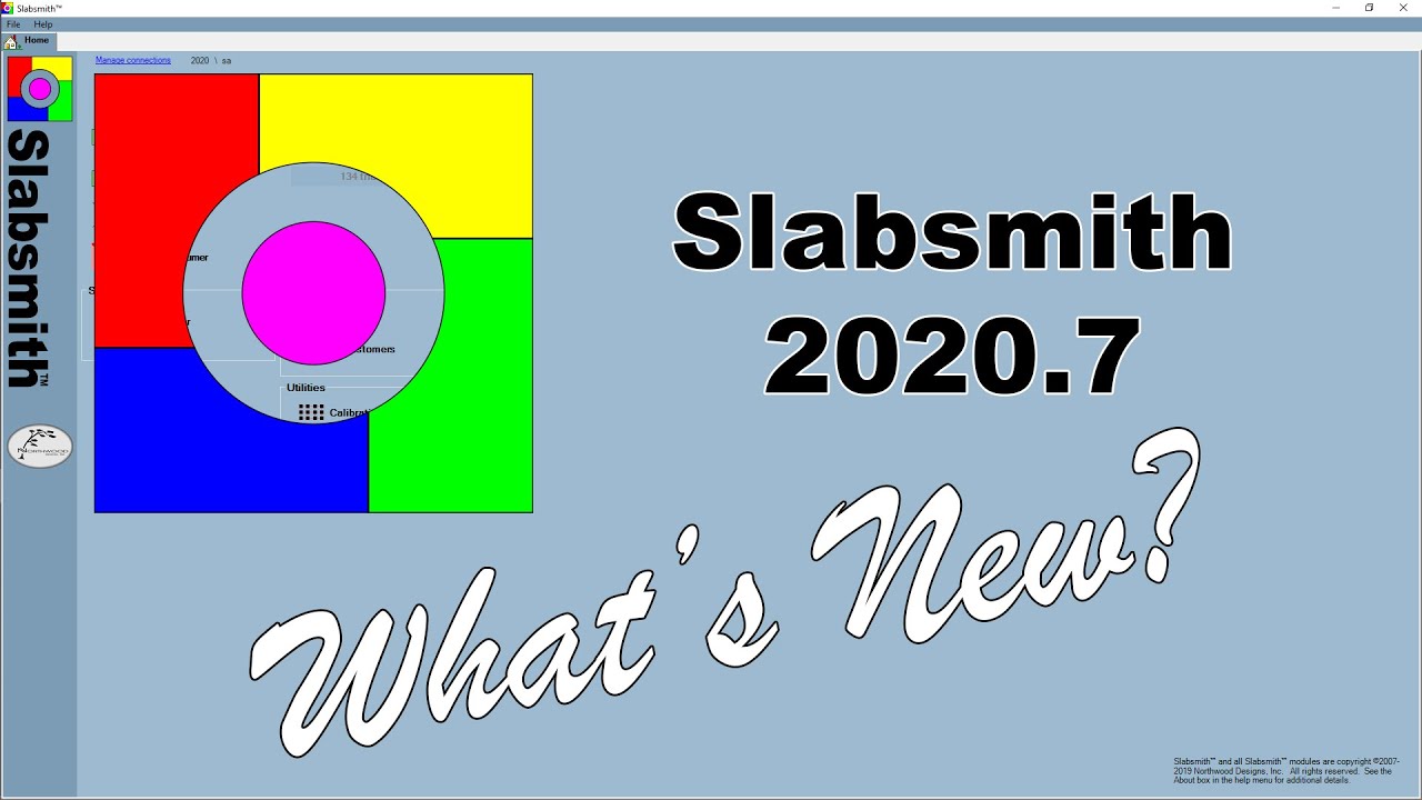 Slabsmith&trade; 2020.7 - What's New?