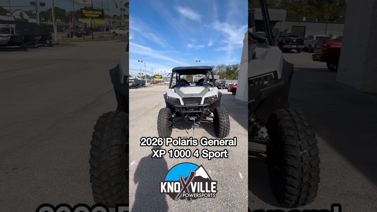 2026 Polaris General XP 1000 4 Sport #knoxville #knoxpowersports #utv #offroad #polarisgeneral