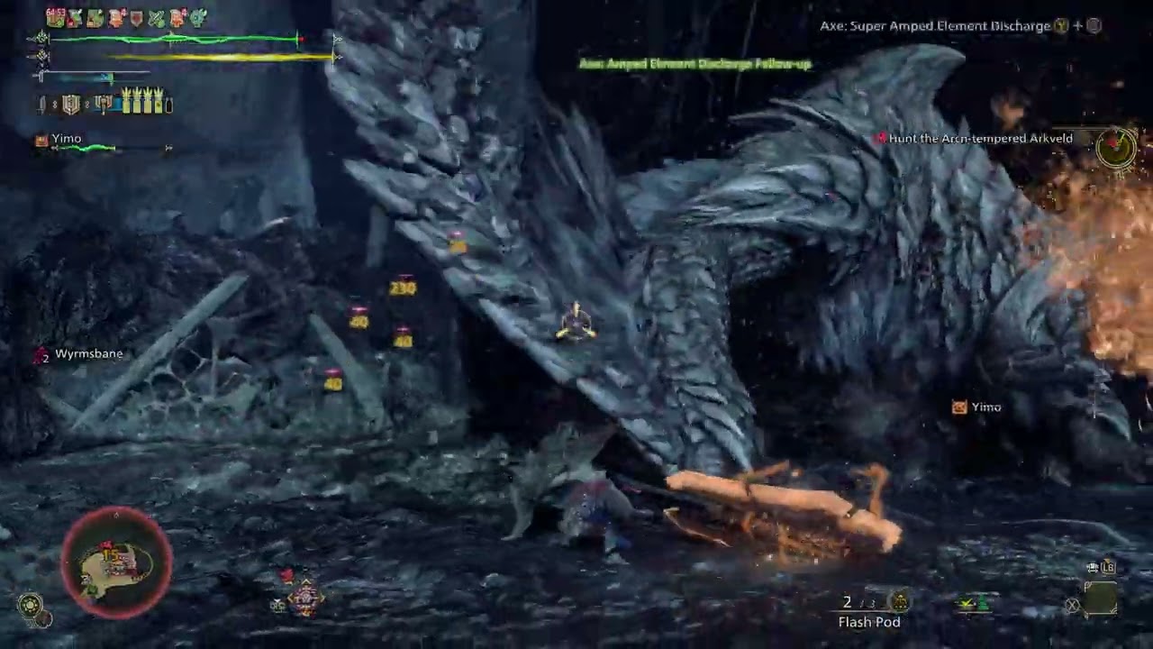 Impact Dragon Charge Blade 10* AT Arkveld 9:35