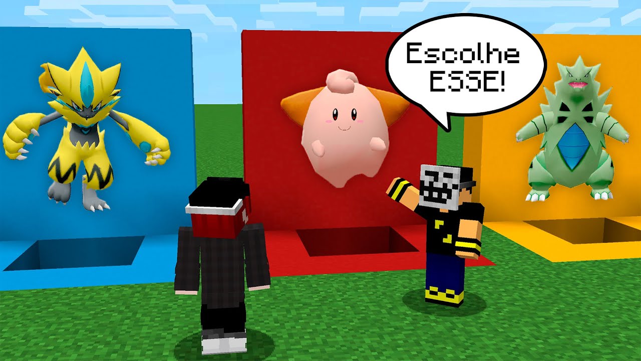 Escolha o Buraco Certo, Mas Seu Amigo Escolhe Seu Pokémon