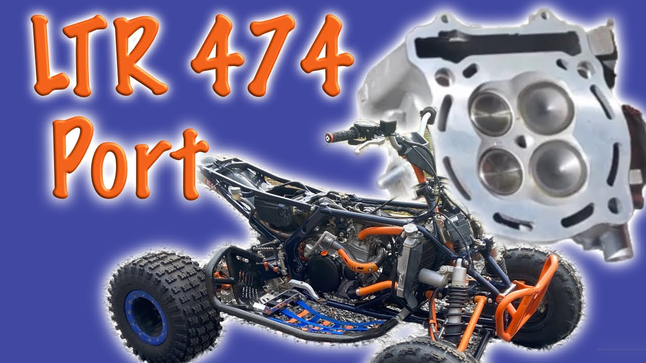 LTR 450 Ported Head Install Yoshimura Cams and Exhaust