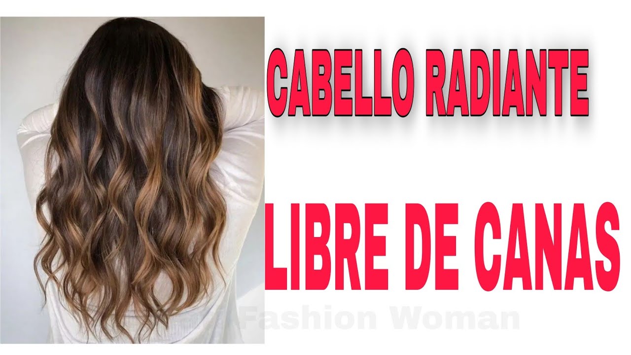 ✔️LA MEJOR T&Eacute;CNICA PARA CUBRIR CANAS EN CABELLO OSCURO 💯👌