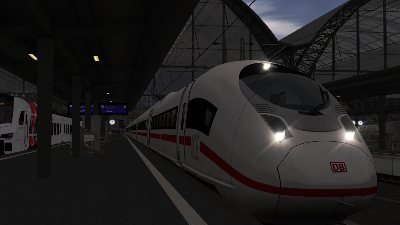 Train Simulator 2022 | Führerstandsmitfahrt | ICE9568 nach Paris Est