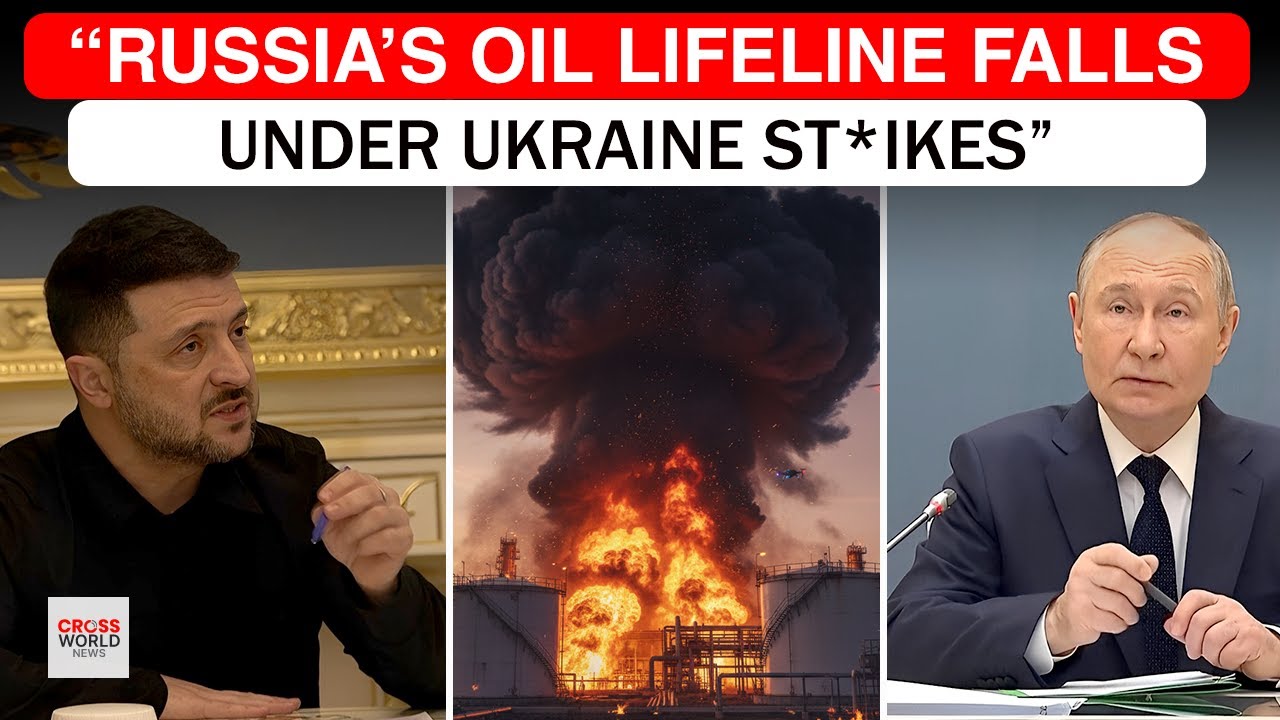 СРОЧНО: Нефтяная линия Владимира Путина рушится из-за глубокого удара по Украине
