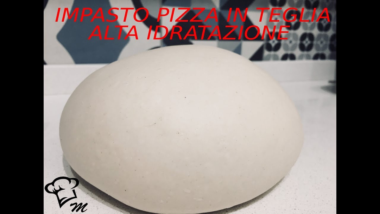 Impasto Pizza in Teglia romana 80% di idratazione 48h di lievitazione