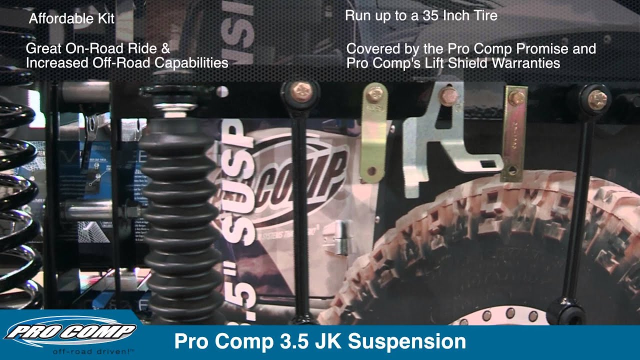 PC 3.5" Jeep JK Suspension System