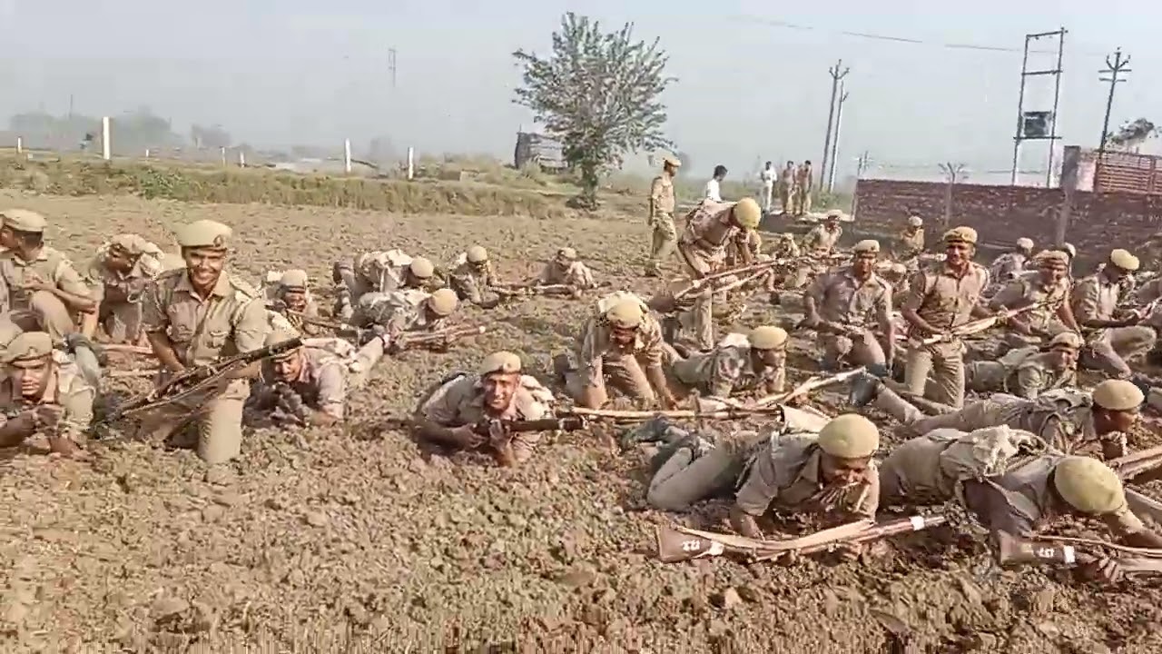 Up police training , RTC UP police /PAC batch Full enjoy with crolling