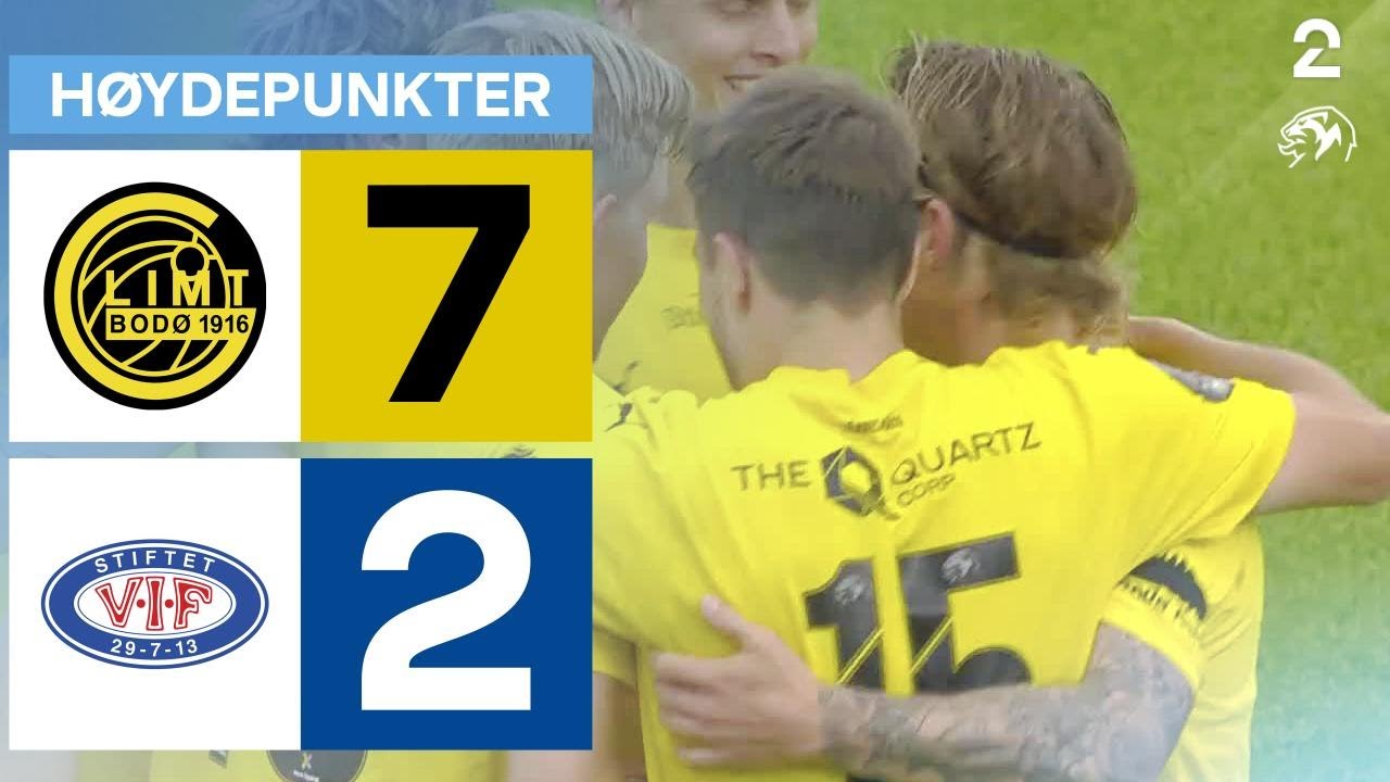 Bodø/Glimt 7 - 2 Vålerenga - Høydepunkter