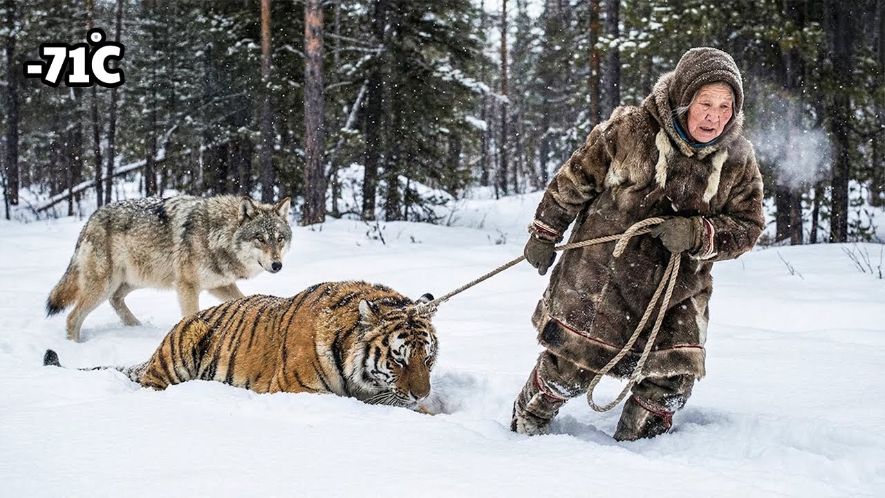 How a 90 year old widow fights off and saves ferocious predators in &ndash;71&deg;C Siberia