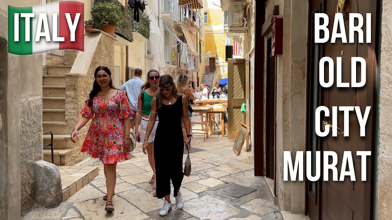 BARI🇮🇹 Старый город и квартал Мюрат 😡 Не дали итальянский паспорт😡