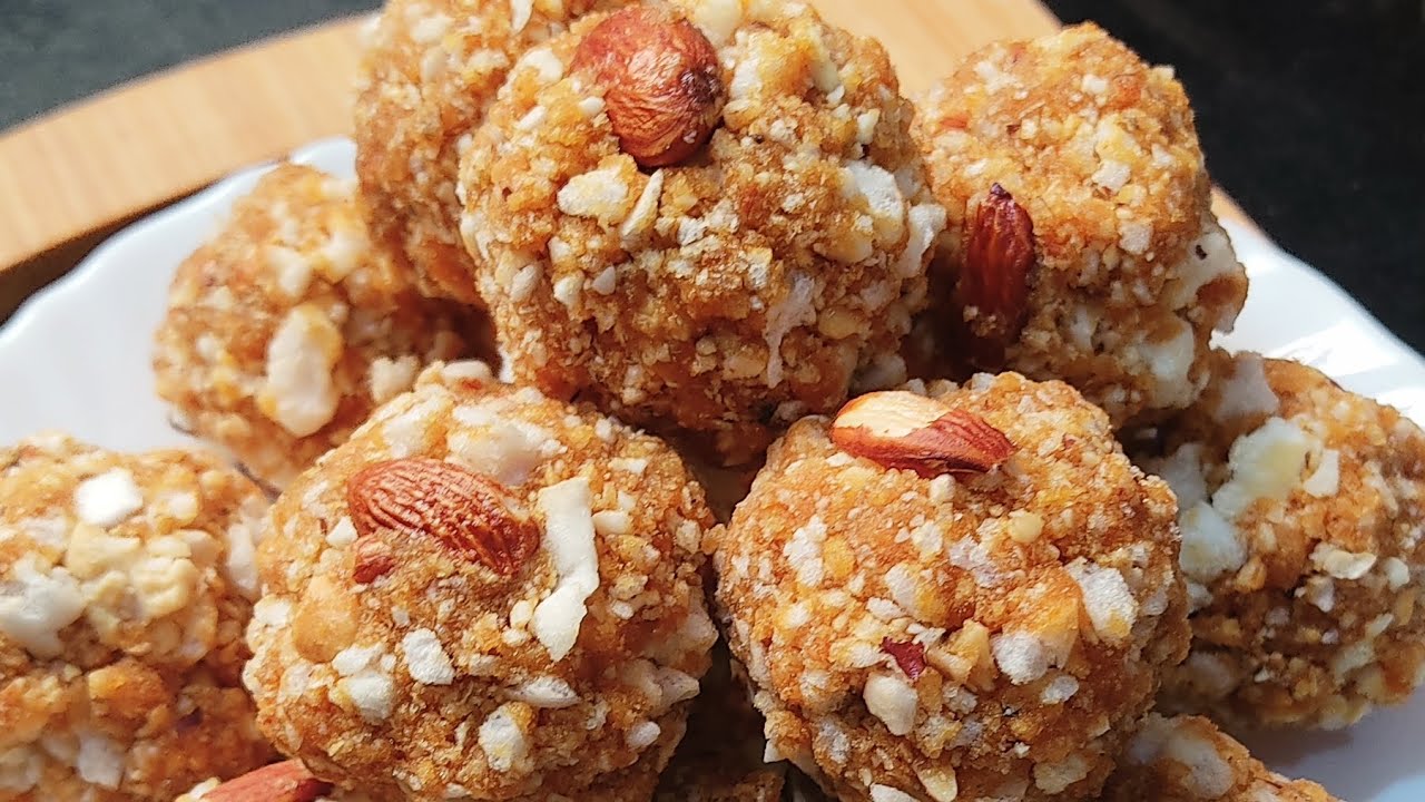 No Sugar High Protein Makhana Dry Fruits Ladoo Recipe | Vrat special Falaari Ladoo #makhanarecipe