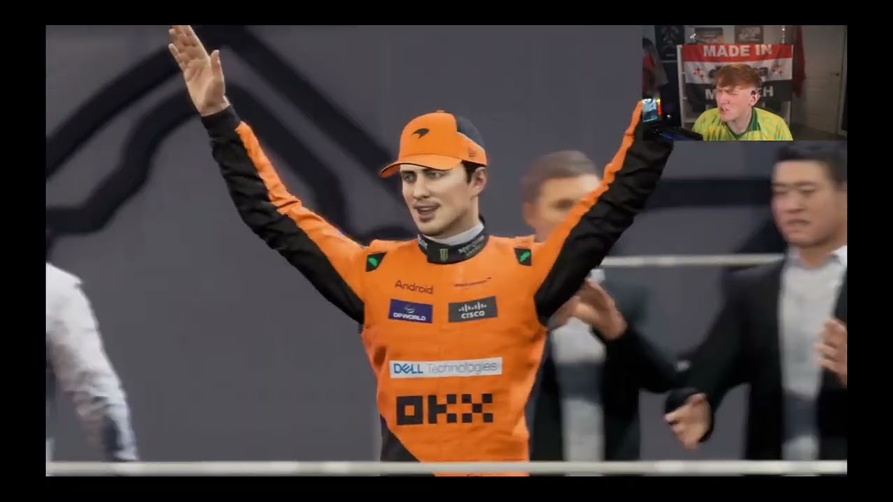 Angry Ginge is a professional F1 driver??