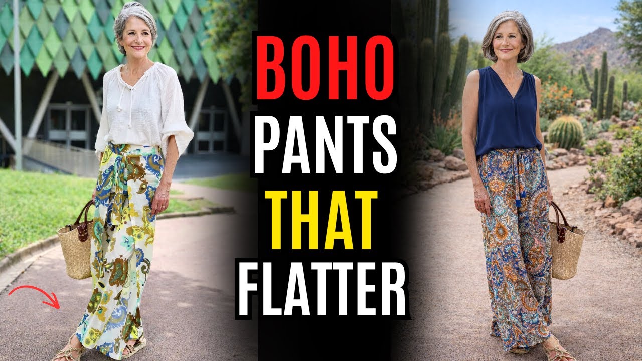 Boho Pants After 60: 5 Styling Tips for Effortless, Chic Looks | Aging Gracefully