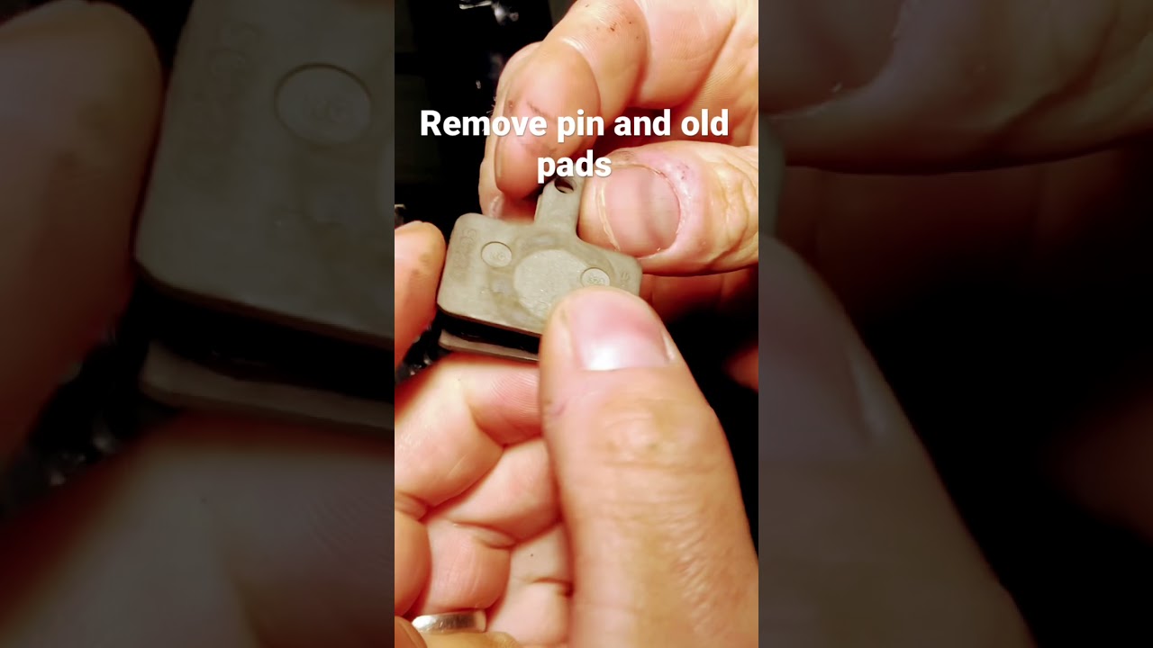 Shimano brake pad installation DIY!