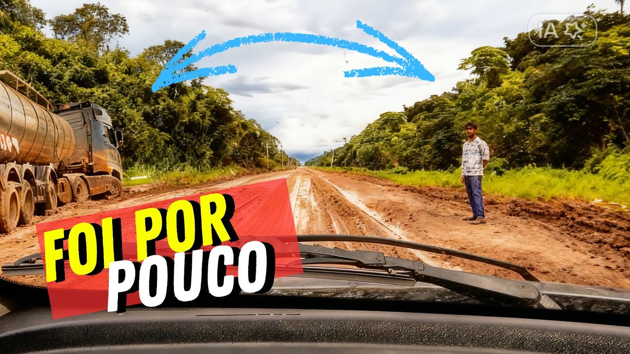 O LADO SOMBRIO DA BR 319: ESTÁ TRAFEGAVEL, MAS O RISCO é EXTREMO. 7ª Temp. Ep 03